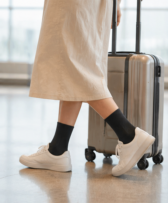 旅行の後半も、最後まで歩ける足に